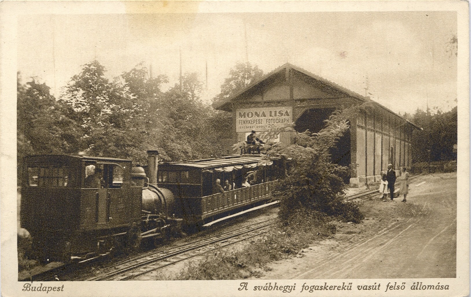 Fogaskerekű vasút (Hegyvidéki Helytörténeti Gyűjtemény CC BY-NC-SA)