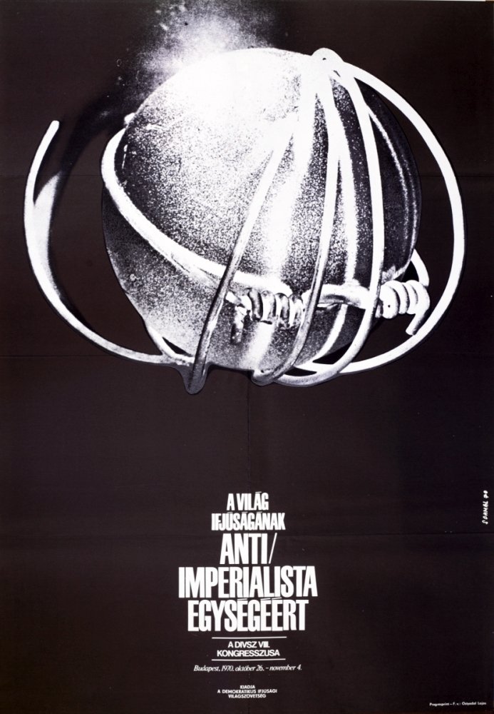A Világ Ifjúságának ANTI/Imperialista Egységéért (Budapesti Történeti Múzeum CC BY-NC-SA)
