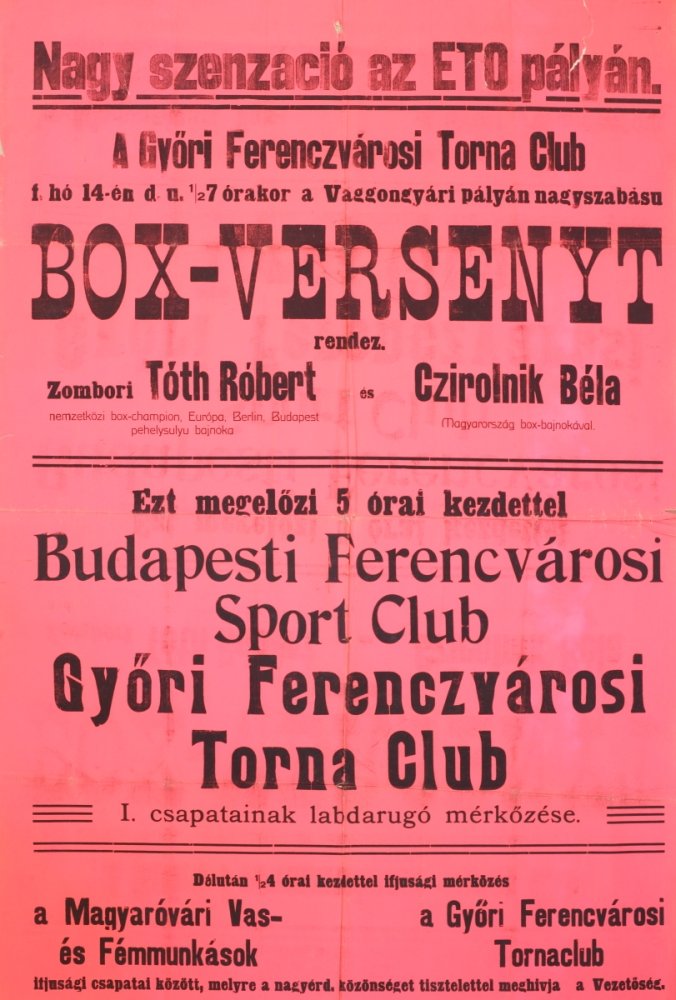 BOX-VERSENYT rendez (Budapesti Történeti Múzeum CC BY-NC-SA)