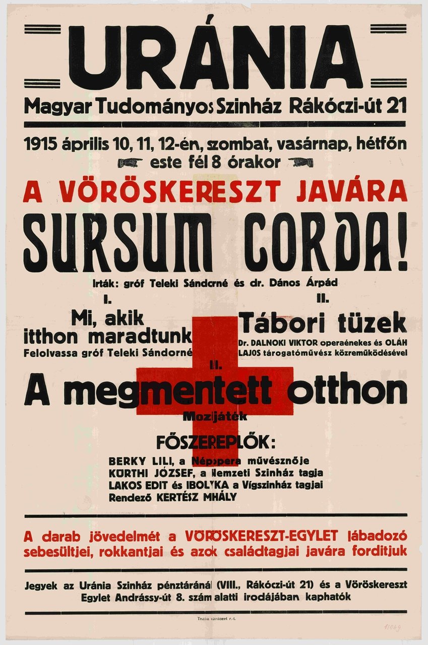 Sursum corda! A megmentett otthon Uránia Mozi (Budapesti Történeti Múzeum CC BY-NC-SA)