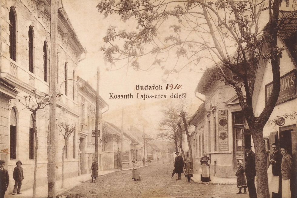 Budafoki látkép a Kossuth Lajos utca délr&#337;l (Appel Péter tulajdona CC BY-NC-SA)