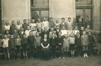 Az Árpád utcai iskola fiú osztálya (1926)