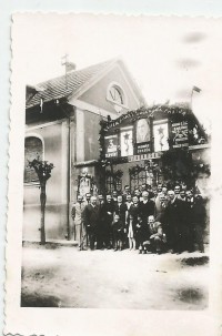 Május elseje Budafokon 1949-ben a Szövetség utcában