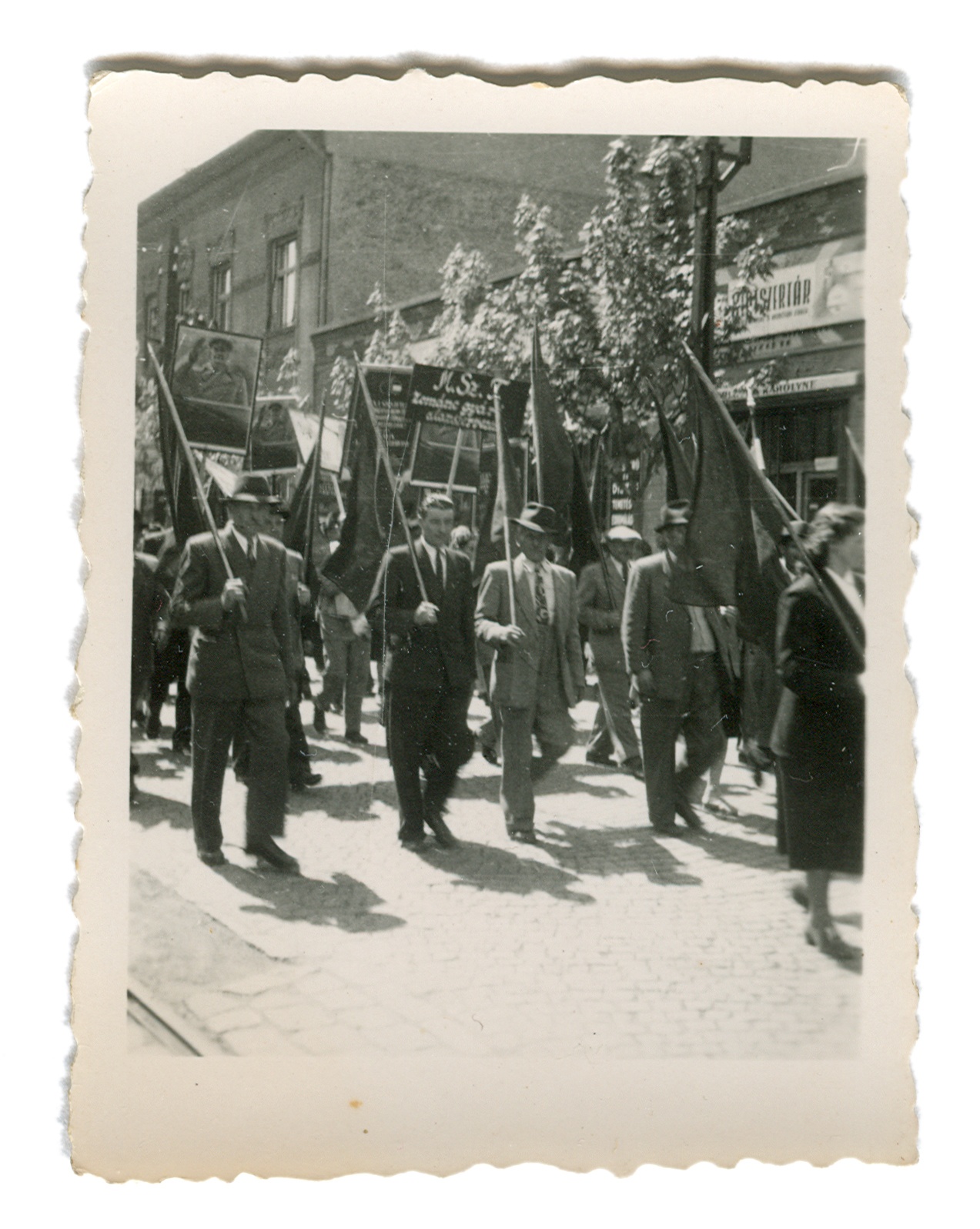Május 1 Budafokon 1949-ben (Promontor - Budafoki Polgárok Gyűjteménye CC BY-NC-SA)