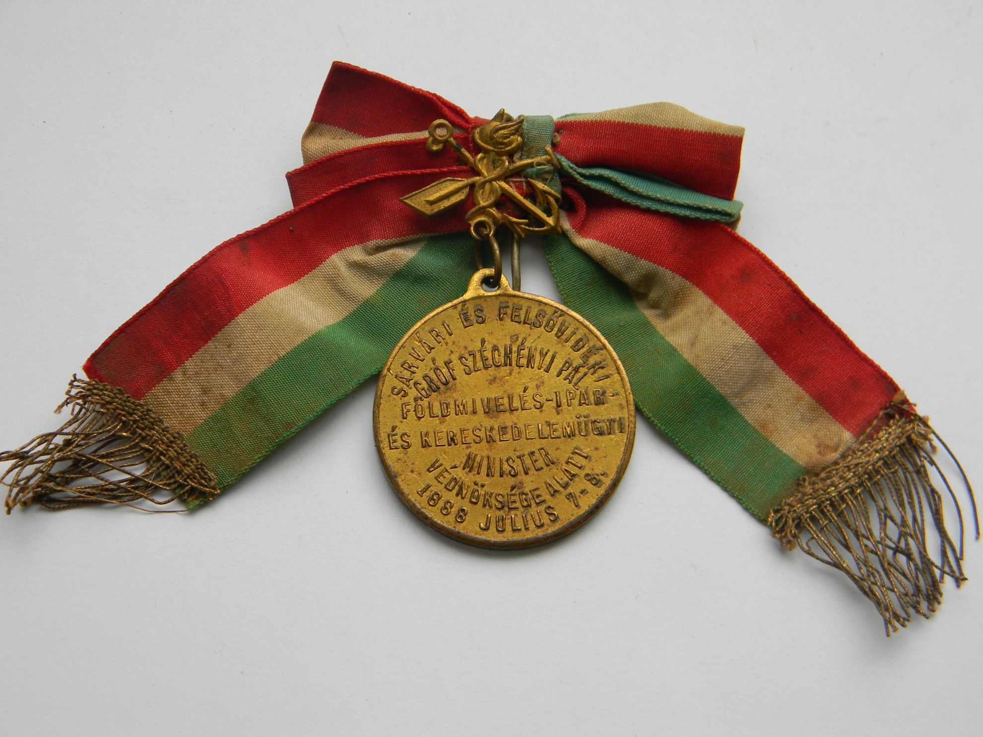 Magyar Keresked&#337; Ifjak IV-ik Országos Kongresszusa emlékérme (Magyar Kereskedelmi és Vendéglátóipari Múzeum CC BY-NC-SA)