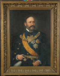 Lukács Béla kereskedelmi miniszter portréja
