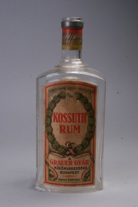 Rumos üveg, Kossuth rum