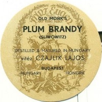 Plum Brandy címke
