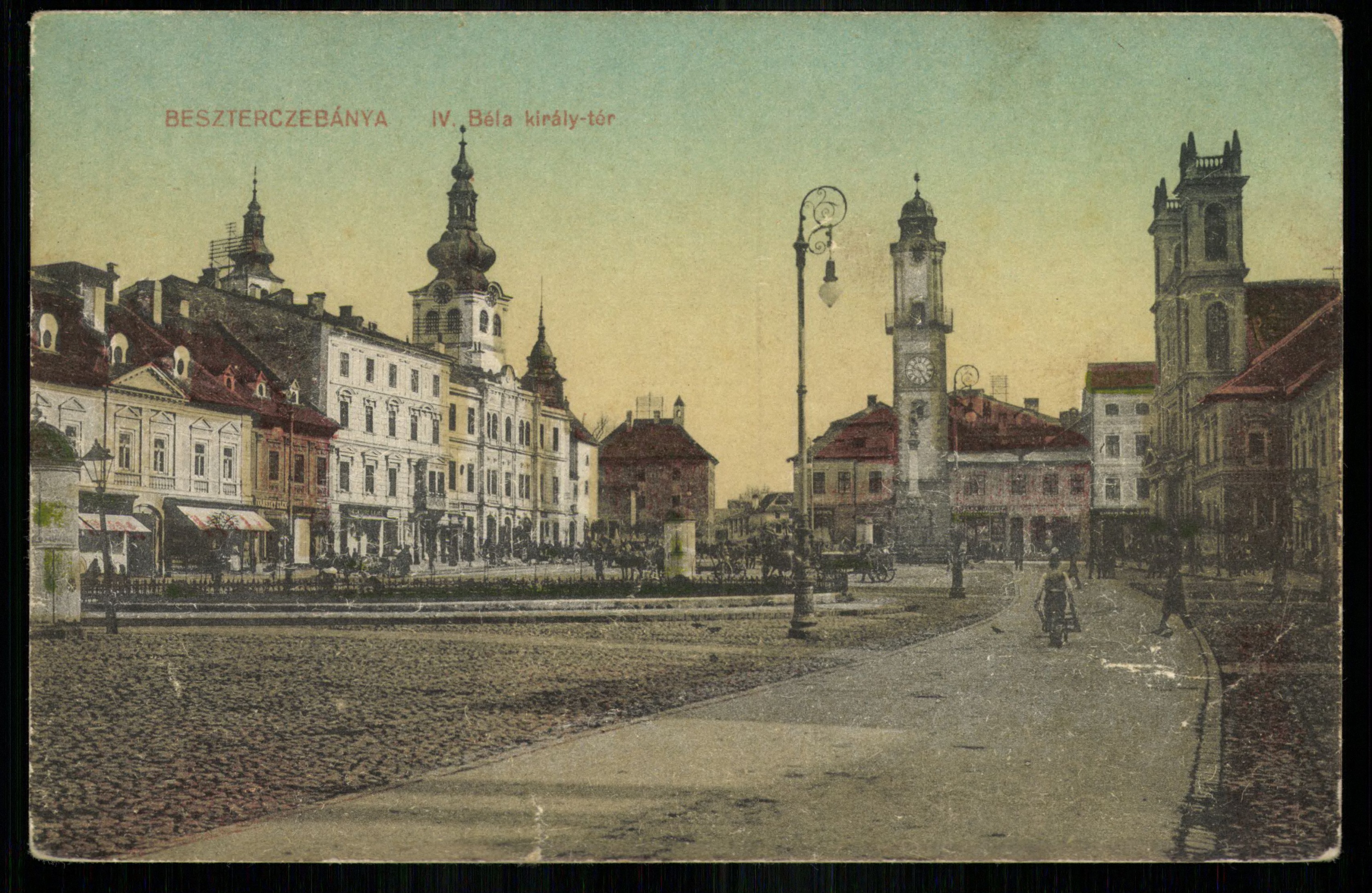 Besztercebánya; IV. Béla király tér (Magyar Kereskedelmi és Vendéglátóipari Múzeum CC BY-NC-SA)