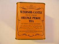 Windsor Castle Orange Pekoe teás doboz