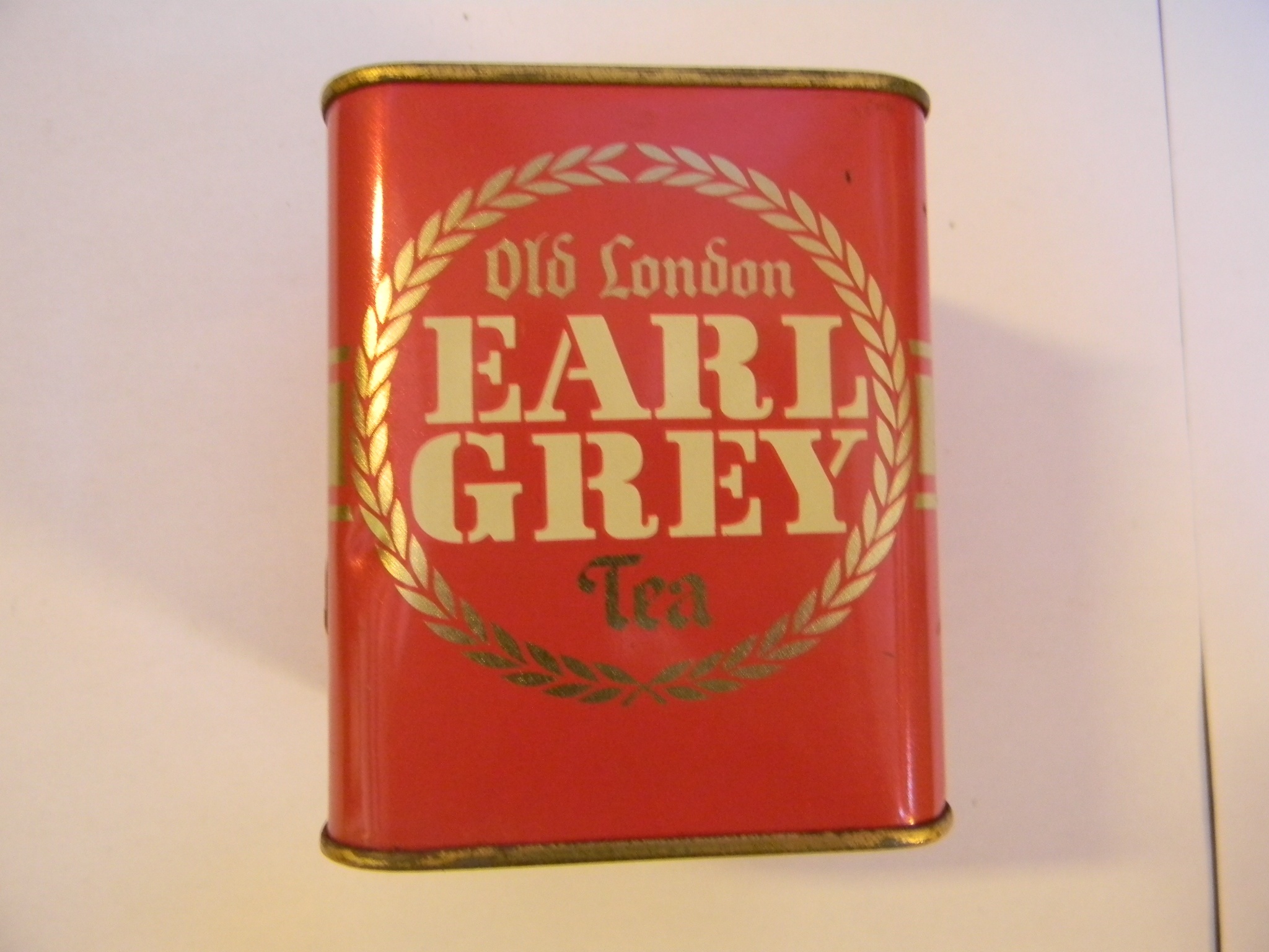 Old London Earl Grey teásdoboz (Magyar Kereskedelmi és Vendéglátóipari Múzeum CC BY-NC-SA)