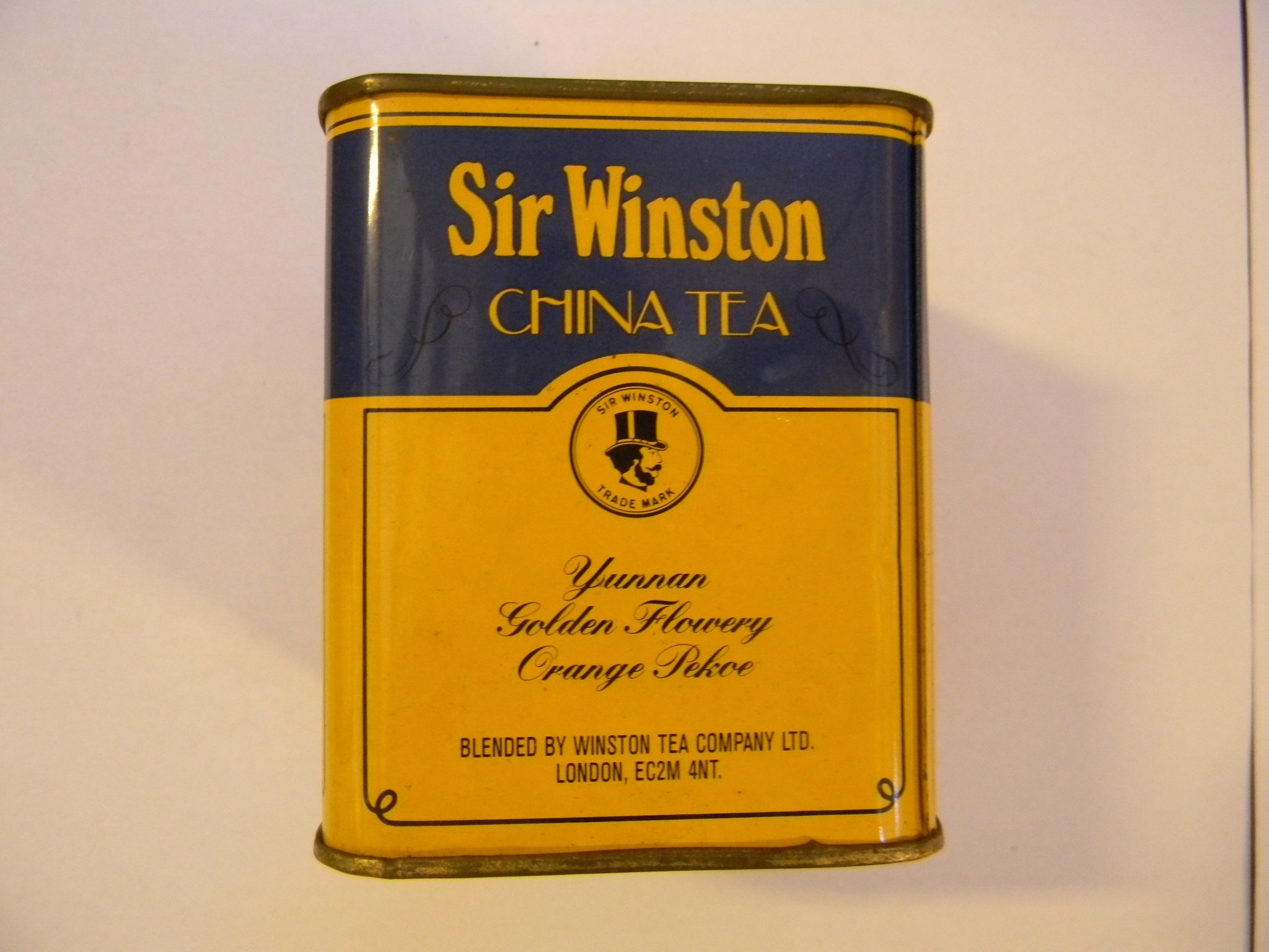 Sir Winston China Tea doboza (Magyar Kereskedelmi és Vendéglátóipari Múzeum CC BY-NC-SA)