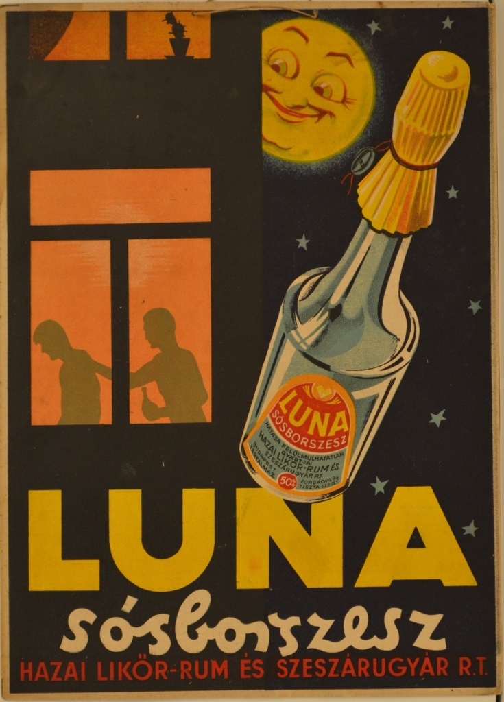 Luna sósborszesz (Magyar Kereskedelmi és Vendéglátóipari Múzeum CC BY-NC-SA)