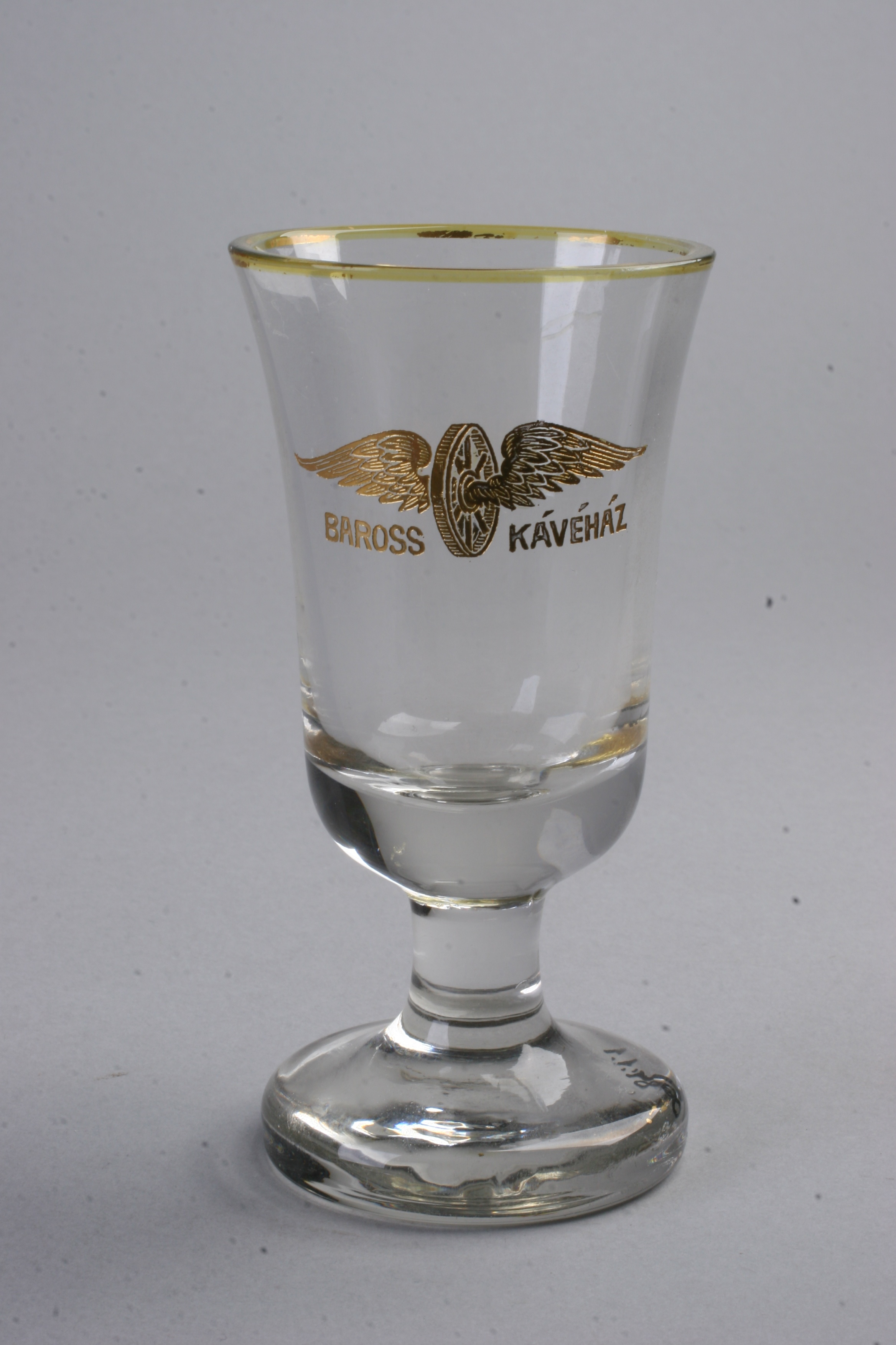 Jegeskávés pohár (Magyar Kereskedelmi és Vendéglátóipari Múzeum CC BY-NC-SA)