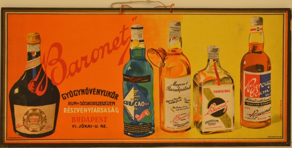 Baronet reklám (Magyar Kereskedelmi és Vendéglátóipari Múzeum CC BY-NC-SA)