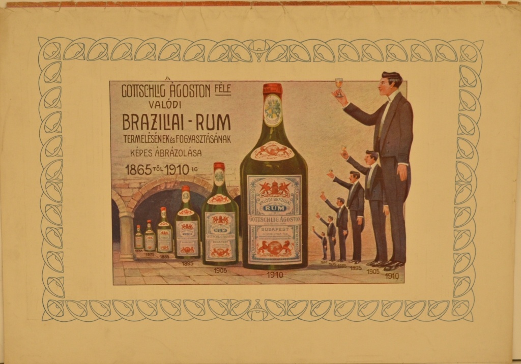 Gottschlig Ágoston féle valódi Braziliai-Rum (Magyar Kereskedelmi és Vendéglátóipari Múzeum CC BY-NC-SA)