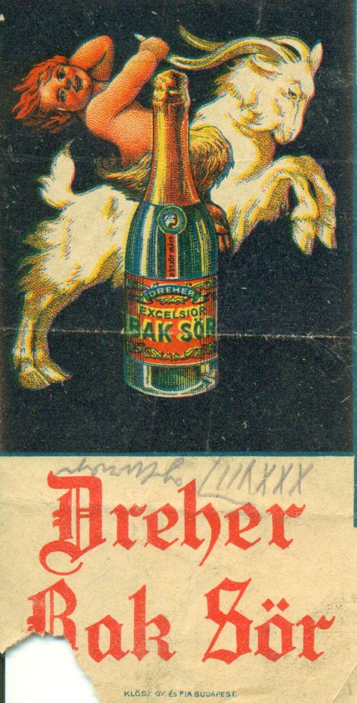 Dreher Bak Sör (Magyar Kereskedelmi és Vendéglátóipari Múzeum CC BY-NC-SA)