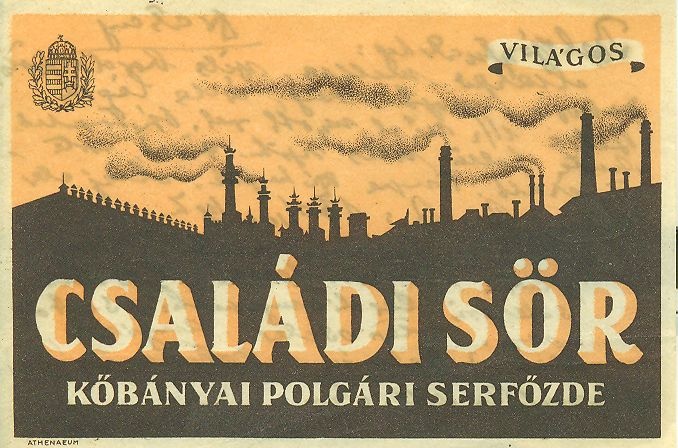 Családi Sör (Magyar Kereskedelmi és Vendéglátóipari Múzeum CC BY-NC-SA)
