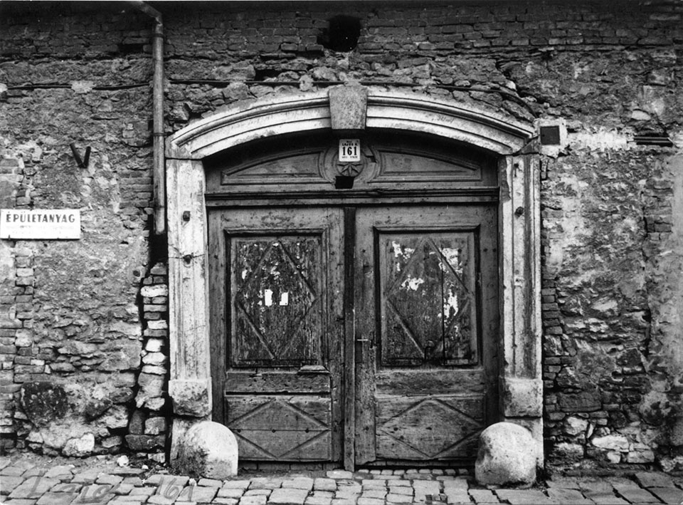 Lajos utcai ház kapujáról készült felvétel (Óbudai Múzeum CC BY-NC-SA)
