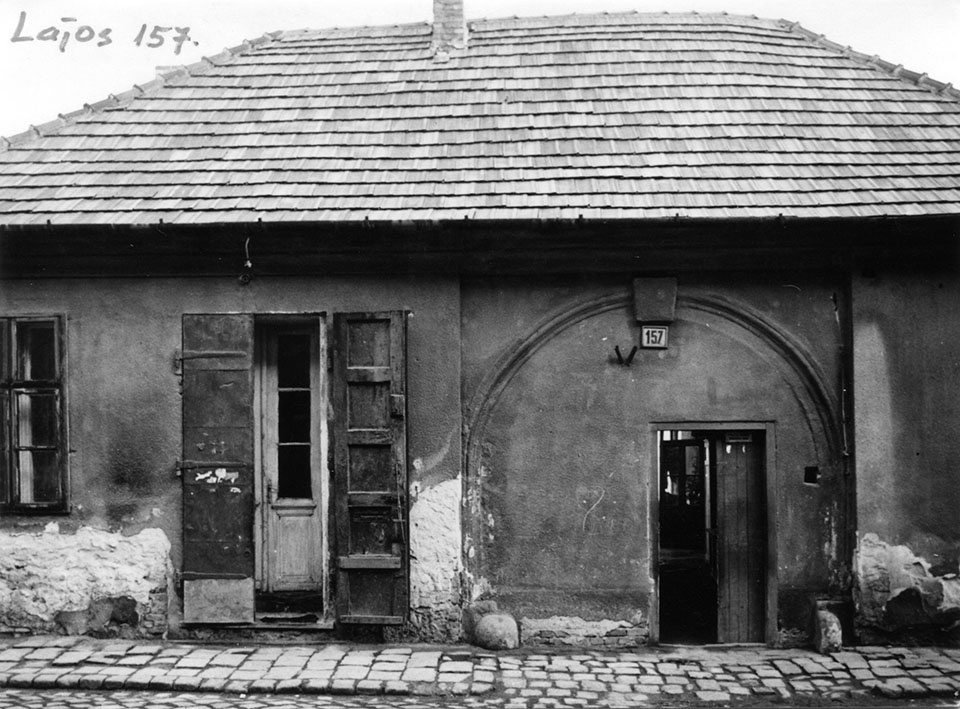 Lajos utca 157-es számú ház utcafronti homlokzata (Óbudai Múzeum CC BY-NC-SA)