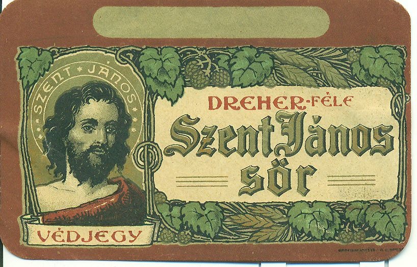 Szent János sör (Magyar Kereskedelmi és Vendéglátóipari Múzeum CC BY-NC-SA)