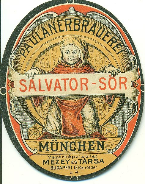 Salvator sör (Magyar Kereskedelmi és Vendéglátóipari Múzeum CC BY-NC-SA)