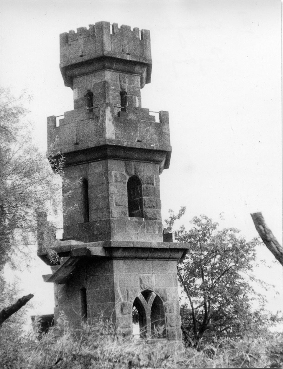 A Pogány-toronyról készített felvétel (Óbudai Múzeum CC BY-NC-SA)