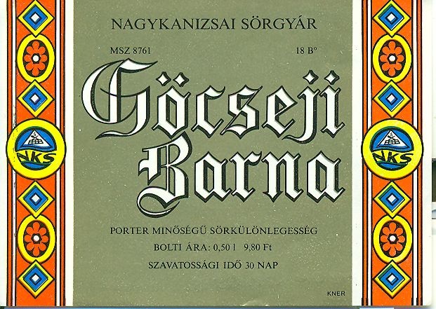 Göcseji Barna (Magyar Kereskedelmi és Vendéglátóipari Múzeum CC BY-NC-SA)