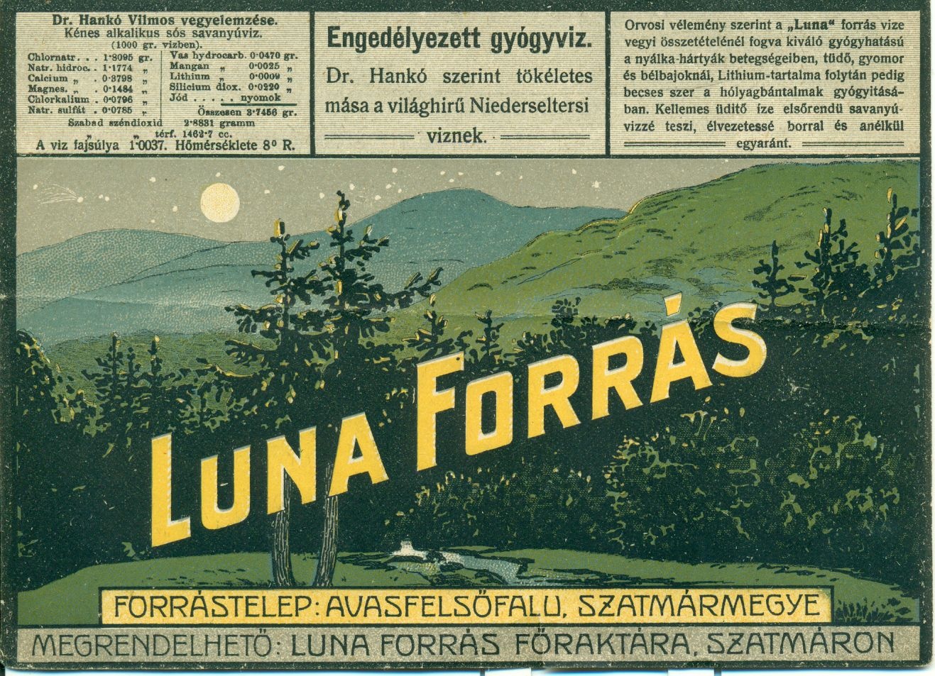 Luna forrás (Magyar Kereskedelmi és Vendéglátóipari Múzeum CC BY-NC-SA)