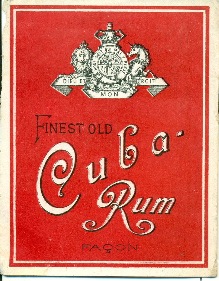 Facon, Cuba Rum (Magyar Kereskedelmi és Vendéglátóipari Múzeum CC BY-NC-SA)
