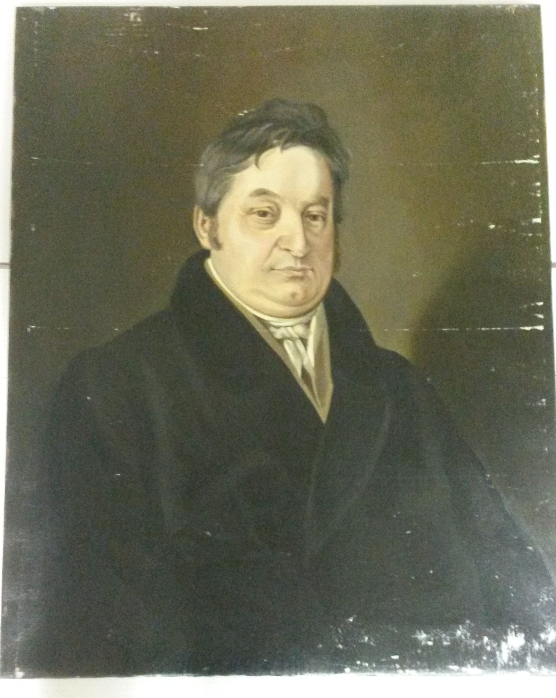 Heinrich Alajos portréja, festmény (Magyar Kereskedelmi és Vendéglátóipari Múzeum CC BY-NC-SA)