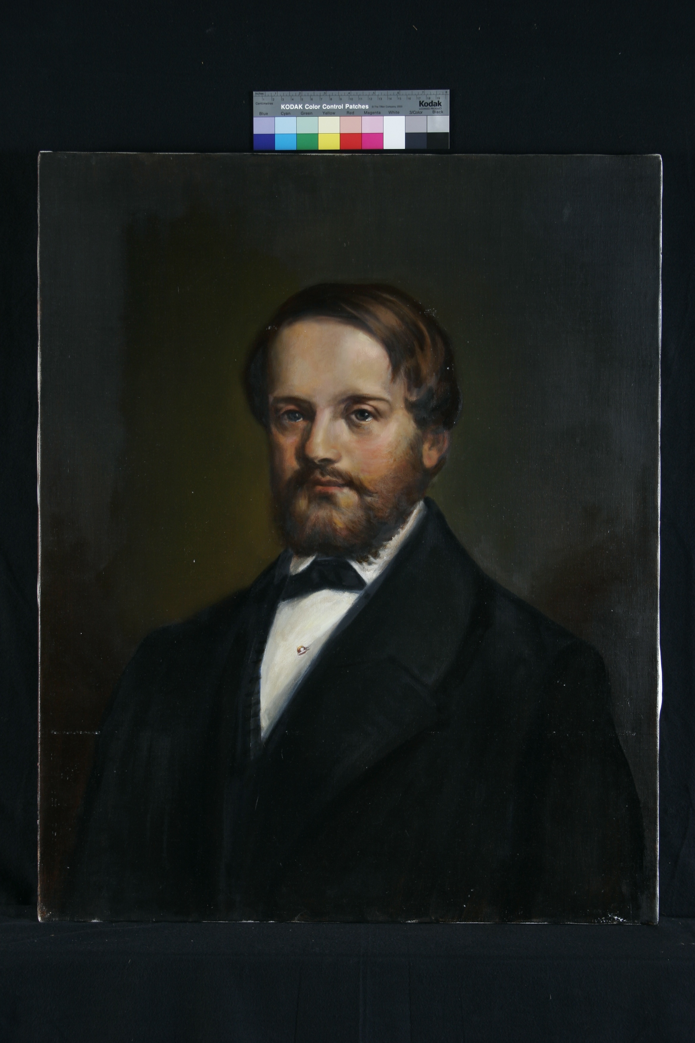 Heinrich Ferenc portréja, festmény (Magyar Kereskedelmi és Vendéglátóipari Múzeum CC BY-NC-SA)