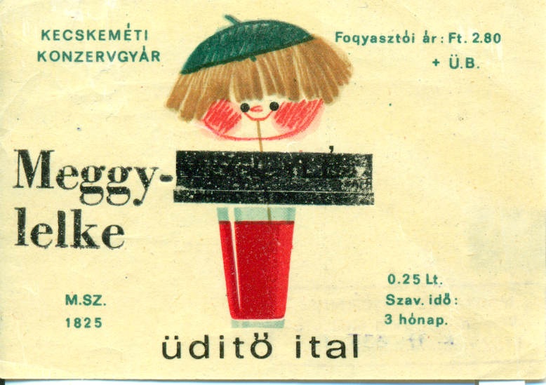 Meggylelke (Magyar Kereskedelmi és Vendéglátóipari Múzeum CC BY-NC-SA)