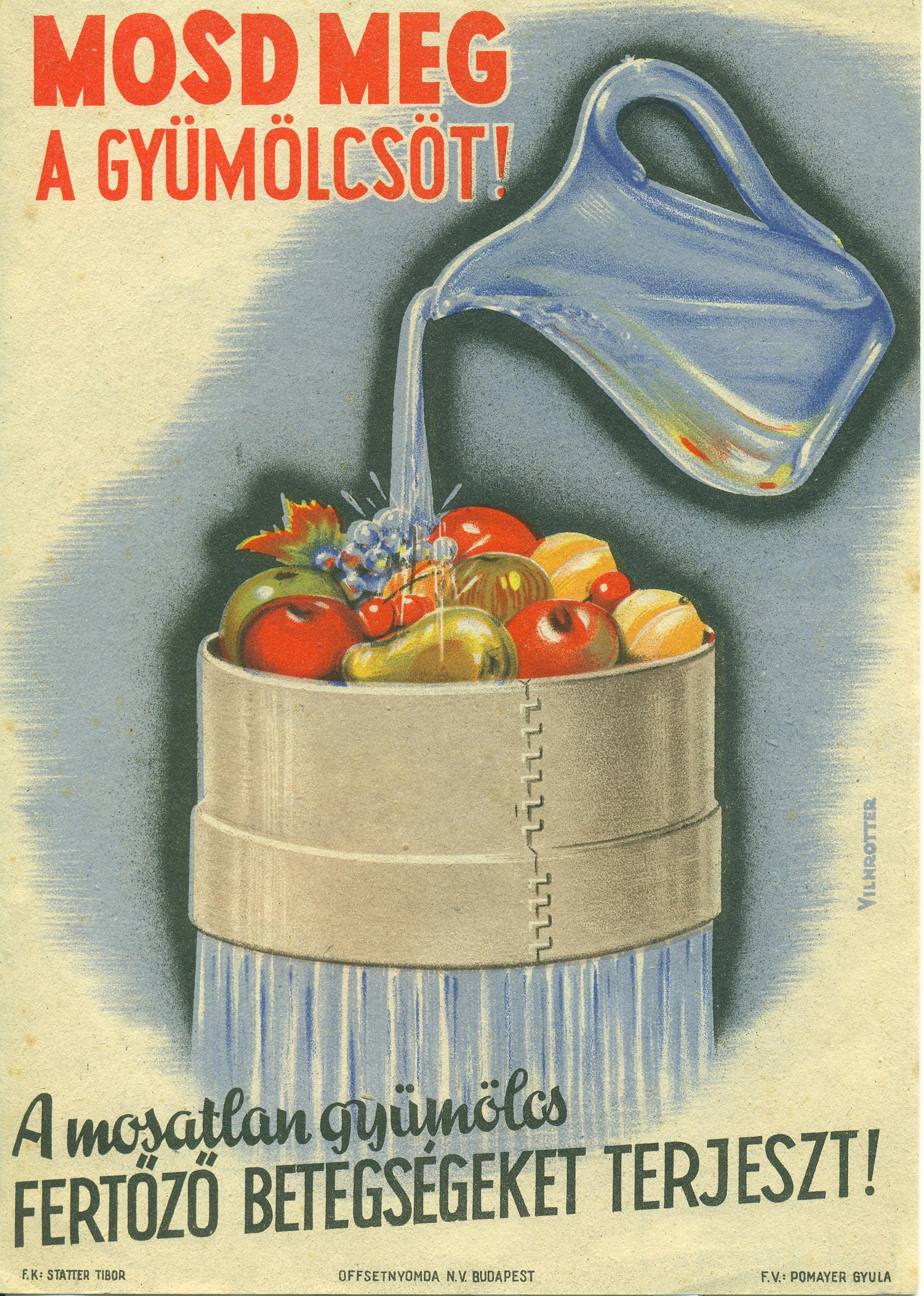propaganda villamosplakát (Magyar Kereskedelmi és Vendéglátóipari Múzeum CC BY-NC-SA)