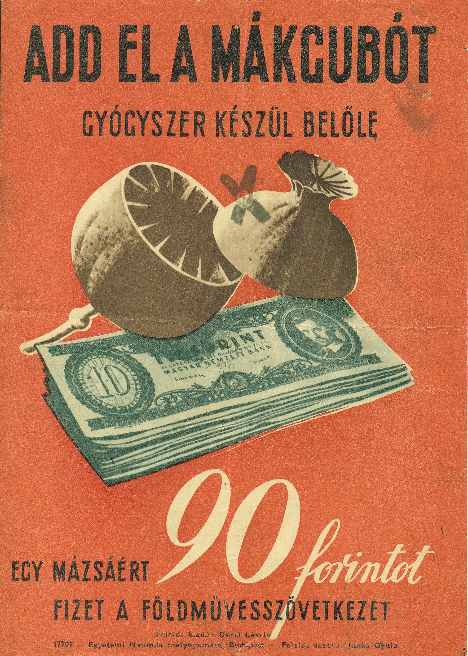 Földművesszövetkezet villamosplakátja (Magyar Kereskedelmi és Vendéglátóipari Múzeum CC BY-NC-SA)