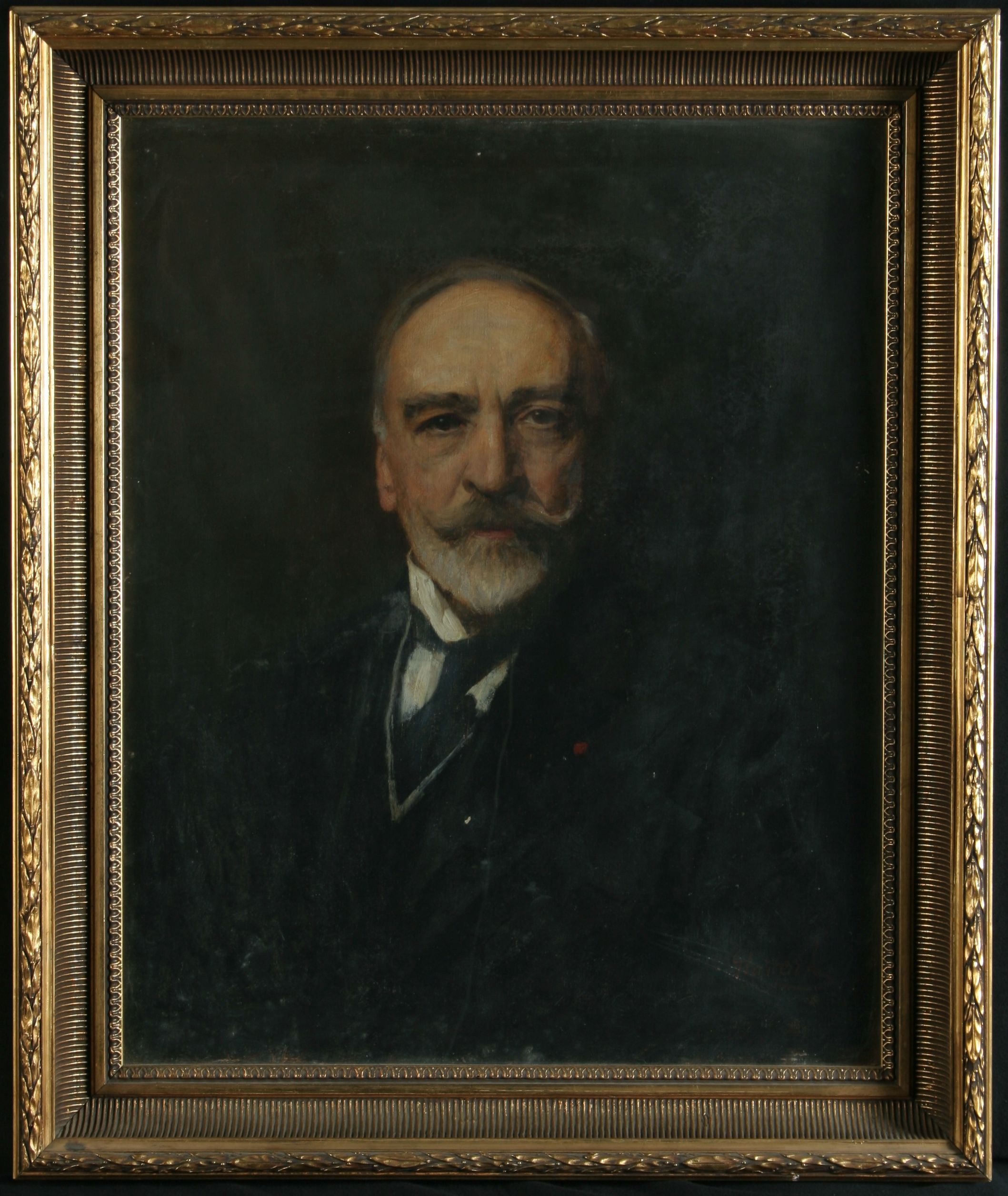 Glatter Gyula: Gerbeaud Emil portréja, 1917 körül készült másolata (Magyar Kereskedelmi és Vendéglátóipari Múzeum CC BY-NC-SA)