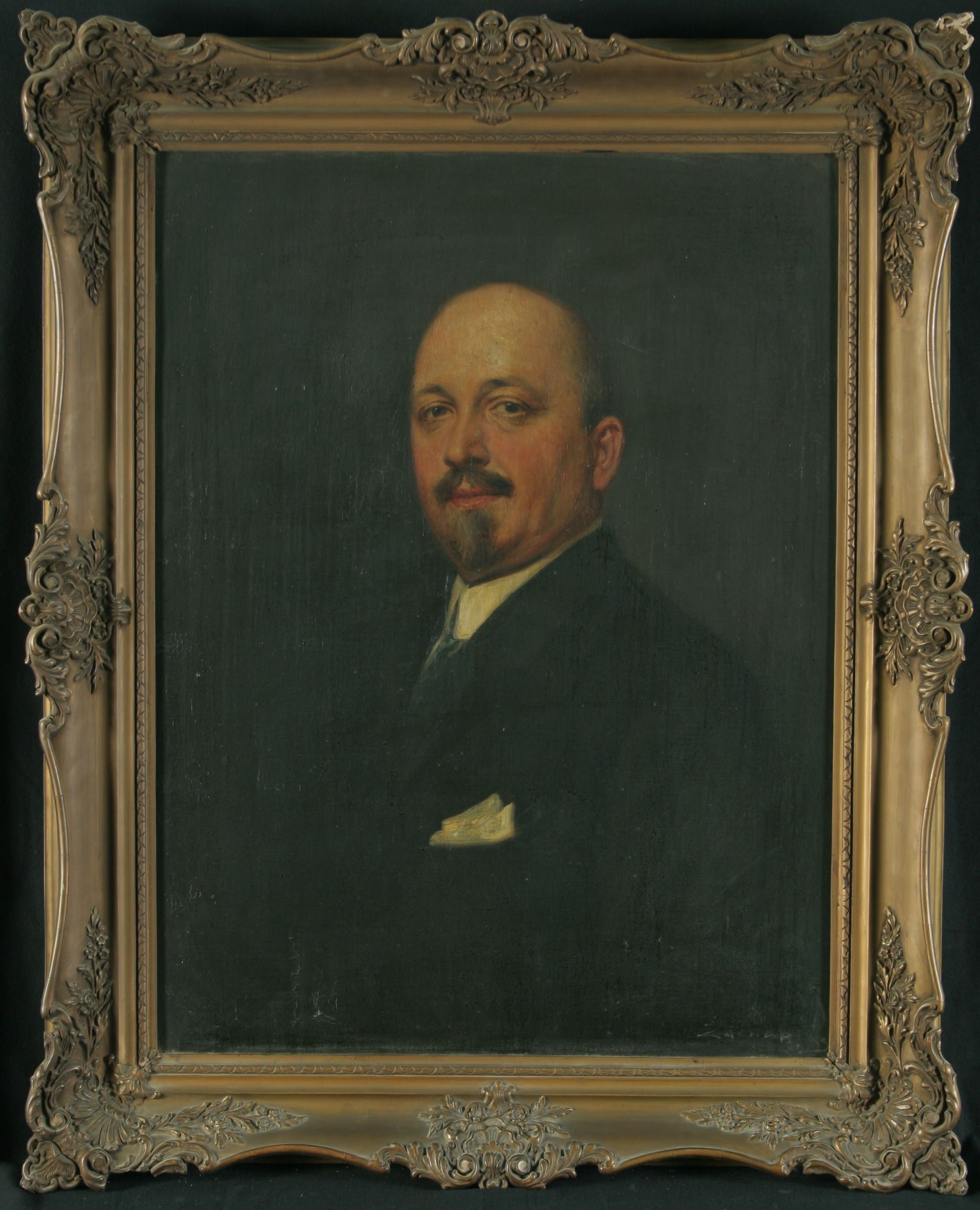 Zacher: Spelter Henrik cukrász, ipartestületi elnök portréja, 1920-as évek (Magyar Kereskedelmi és Vendéglátóipari Múzeum CC BY-NC-SA)