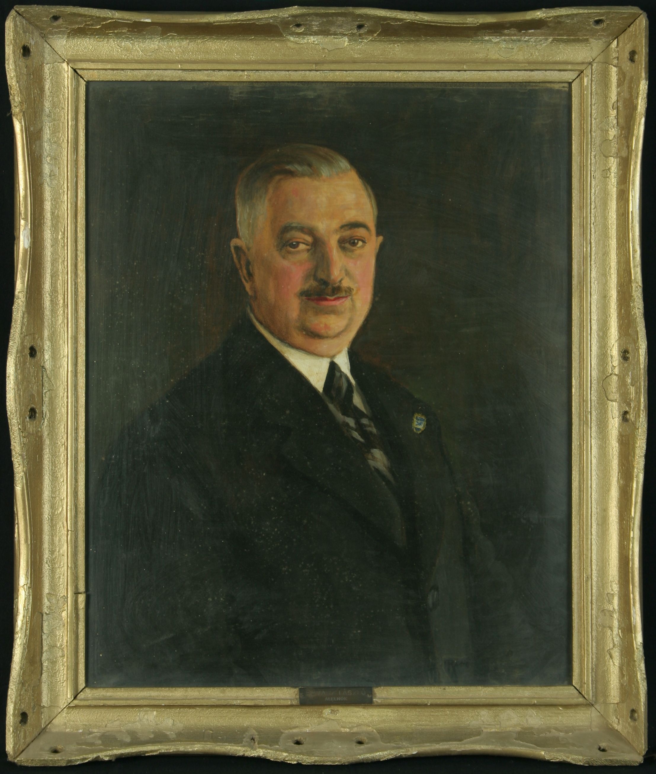 Ismeretlen: Ravasz László cukrász portréja, 1930-as évek (Magyar Kereskedelmi és Vendéglátóipari Múzeum CC BY-NC-SA)