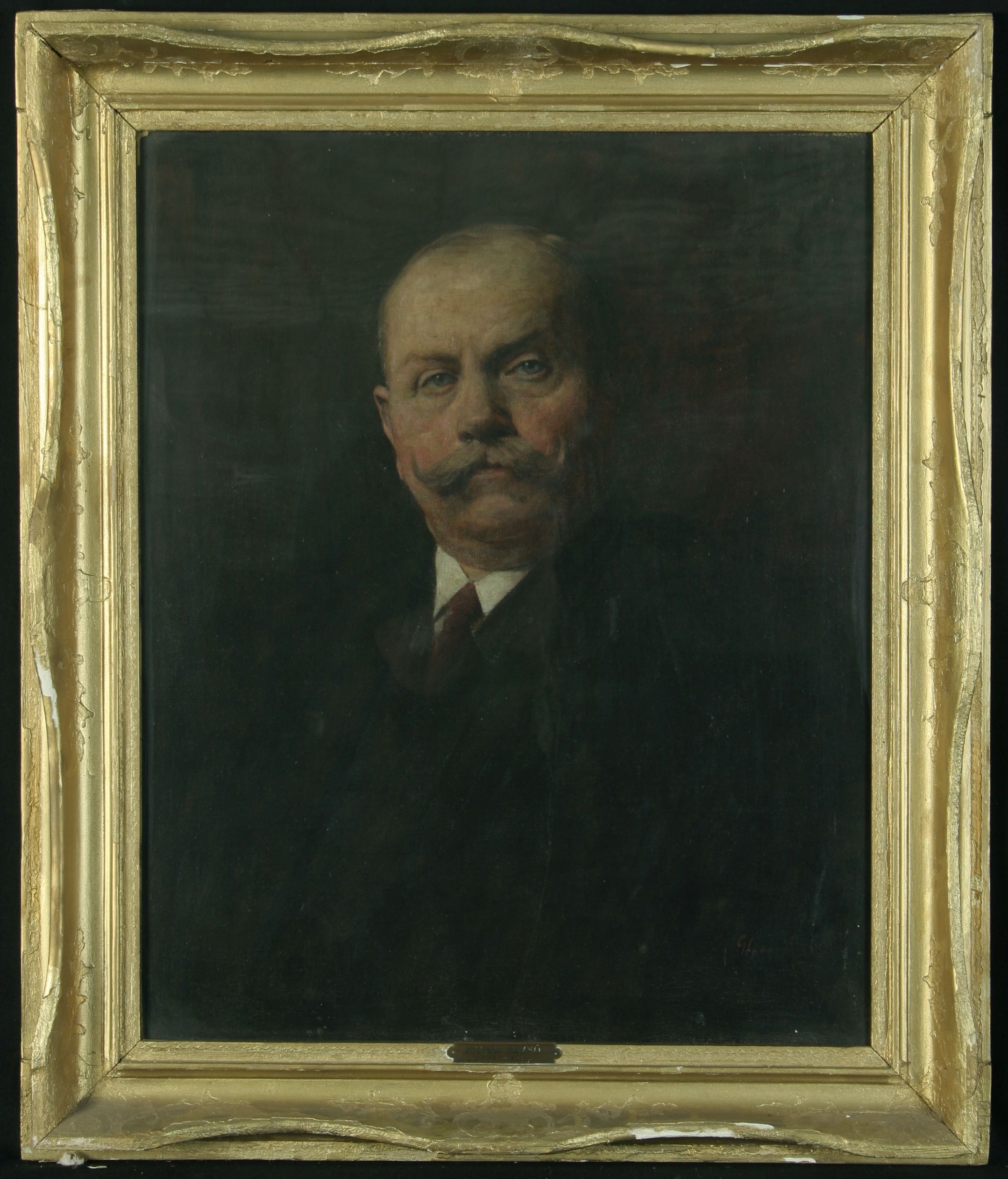 Glatter Gyula: Hauer Rezső cukrász portréja, 1920-as évek (Magyar Kereskedelmi és Vendéglátóipari Múzeum CC BY-NC-SA)