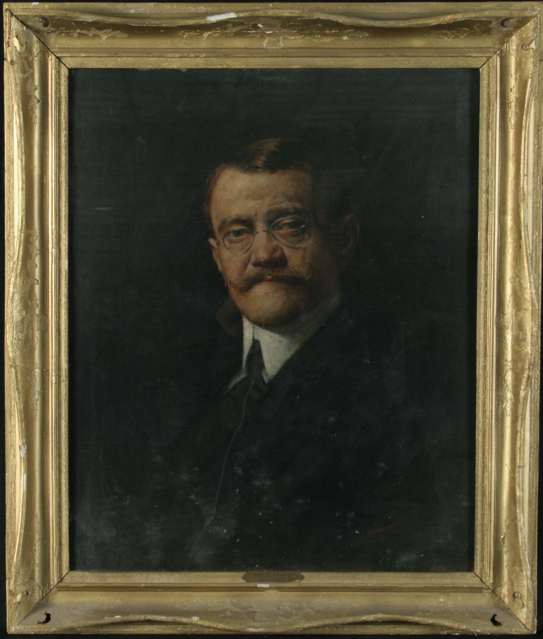 Ismeretlen: Stück Ferenc cukrász portréja, 1920-as évek (Magyar Kereskedelmi és Vendéglátóipari Múzeum CC BY-NC-SA)