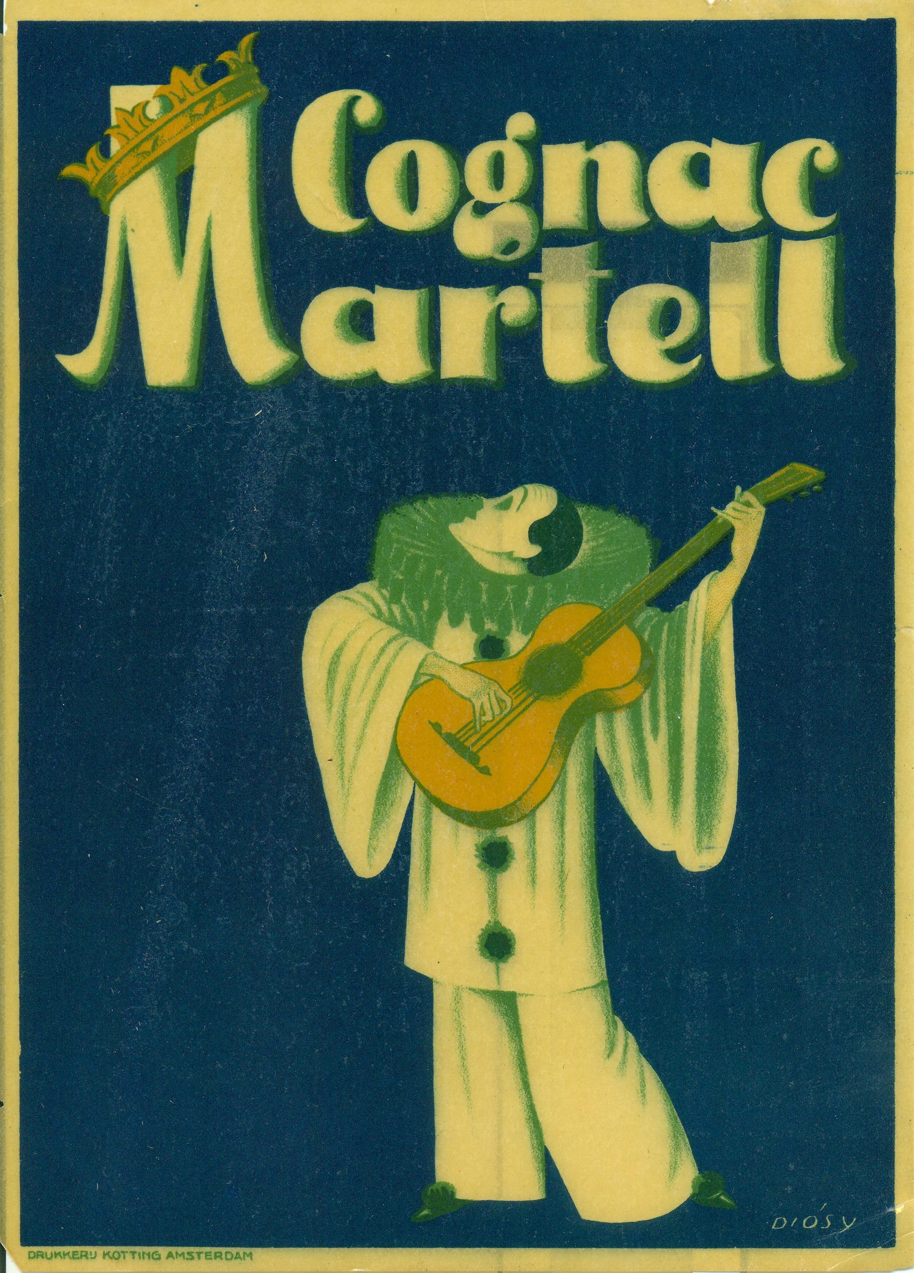 Martell konyak villamosplakát (Magyar Kereskedelmi és Vendéglátóipari Múzeum CC BY-NC-SA)
