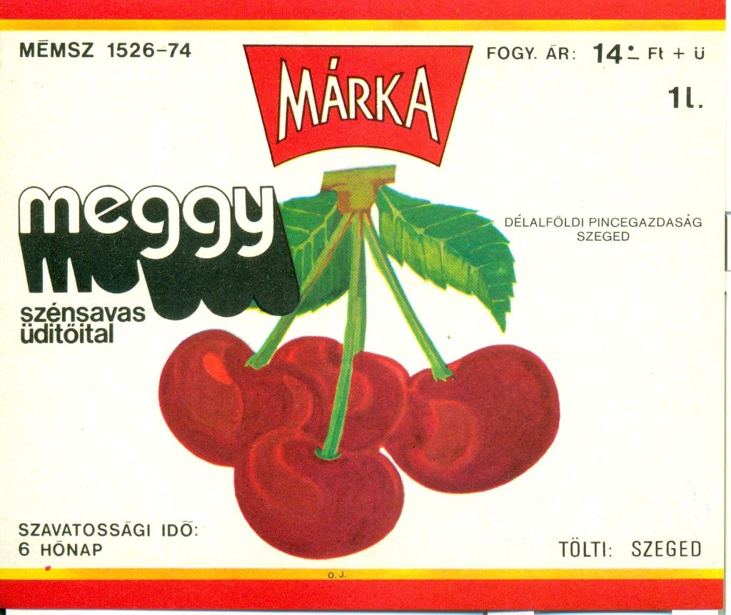 Márka meggy (Magyar Kereskedelmi és Vendéglátóipari Múzeum CC BY-NC-SA)