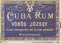 Vörös József, Cuba Rum