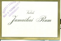 Szántay Sándor Jamaikai Rum