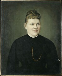 Fürst Tivadarné vendéglős feleség portréja