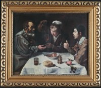 Diego Velázquez: Étkező parasztok 1620, reprodukció