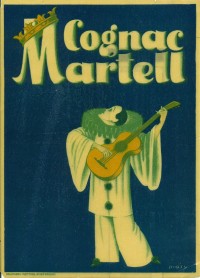 Martell konyak villamosplakát
