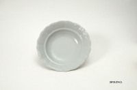 Porcelán levesestányér