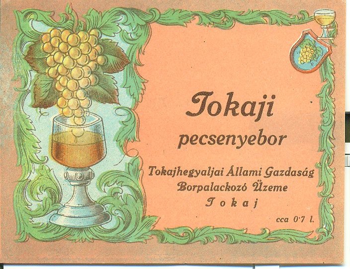 Tokaji pecsenyebor (Magyar Kereskedelmi és Vendéglátóipari Múzeum CC BY-NC-SA)