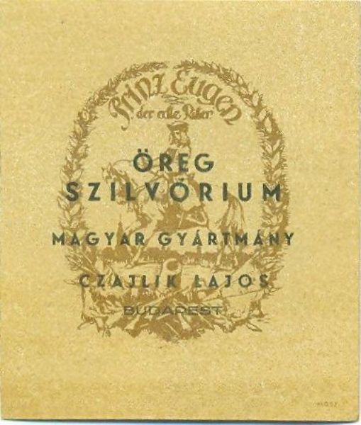 Öreg Szilvórium (Magyar Kereskedelmi és Vendéglátóipari Múzeum CC BY-NC-SA)
